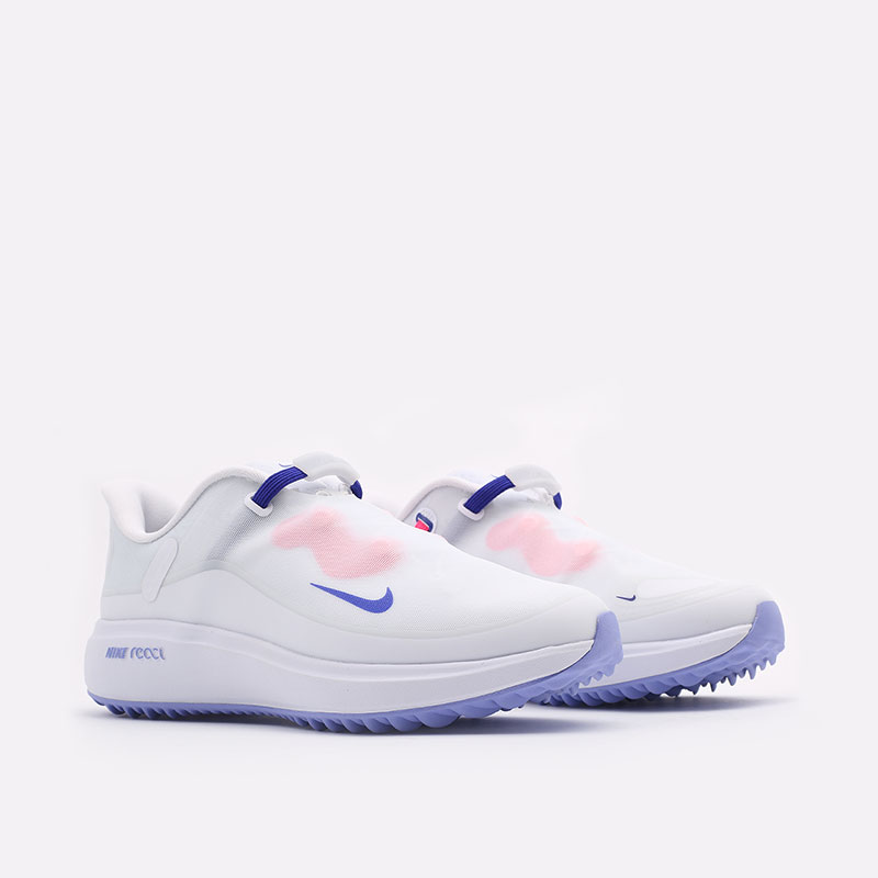 женские белые кроссовки Nike WMNS React Ace Tour CW3096-100 - цена, описание, фото 2